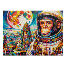 STEAMPUNK-ASTRONAUT-SCHIMPANSE 3