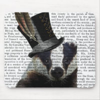 Steampunk Badger in Top Hat
