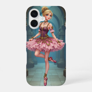 Steampunk-Ballerina iPhone 16 Hülle
