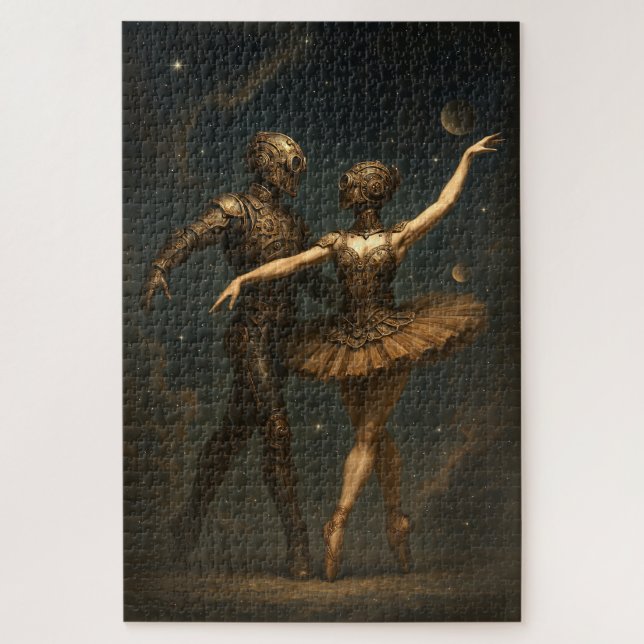 Steampunk-Ballet Puzzle (Vertikal)