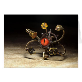 Steampunk Beschauer-Roboter