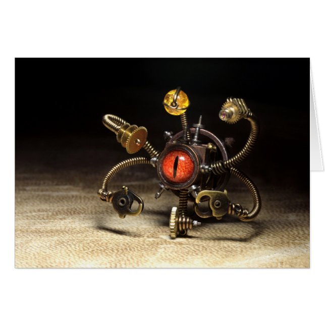 Steampunk Beschauer-Roboter (Vorderseite (Horizontal))