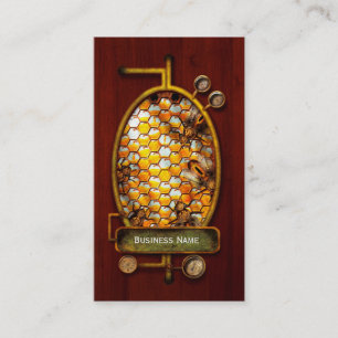 Steampunk - Bienenhaus - der Bienenstock Visitenkarte