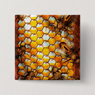 Steampunk - Bienenstock - Der Bienenstock Button
