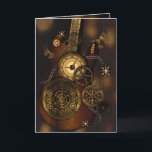 Steampunk Birthday Son Metal Gears Guitar Karte<br><div class="desc">Ein mysteriöser und dunkler Steampunk Geburtstag Gruß,  der beinhaltet,  eine Uhr,  Gitarre,  Ketten,  Getriebe,  Räder,  Flügel und mehr. Wenn du eine Karte mit einem kleinen Rand will,  dann ist diese für dich.</div>