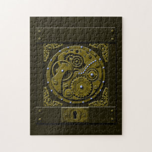 Steampunk-Box Puzzle