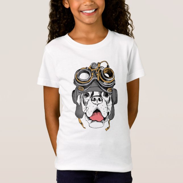 Steampunk Boxer T-Shirt (Vorderseite)
