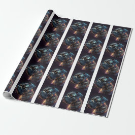 Steampunk-Boxerhund Geschenkpapier