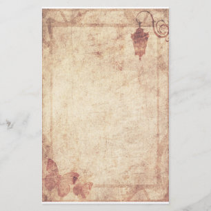 Steampunk Briefpapier - Laternenpfahl und