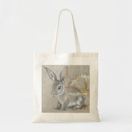 Steampunk Bunny Tote Tragetasche