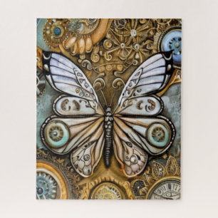 Steampunk Butterfly Puzzle