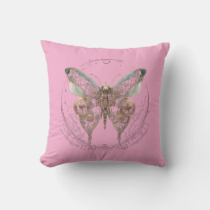 Steampunk Butterfly Shirt Kissen