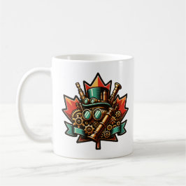 Steampunk Canada Day Kaffeetasse