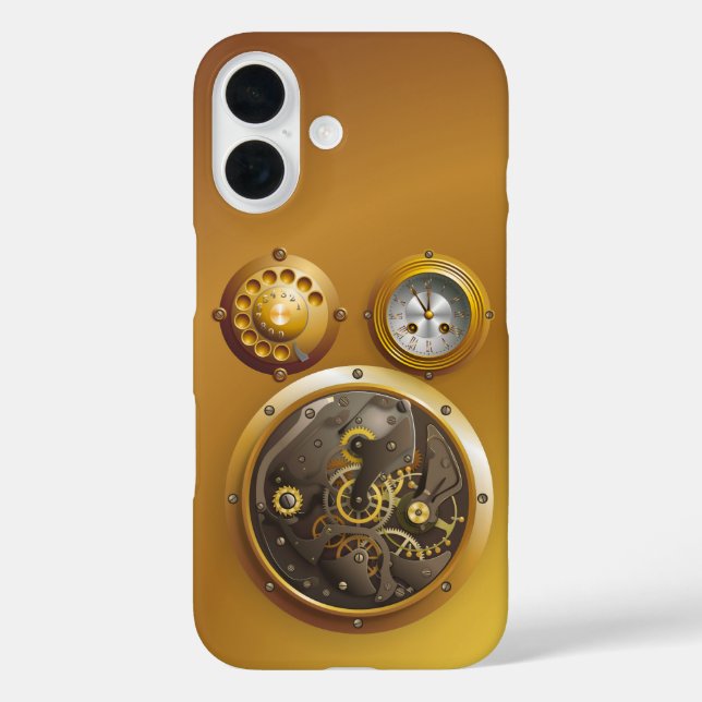 Steampunk Case-Mate iPhone Hülle (Rückseite)