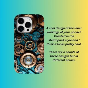 Steampunk Case-Mate iPhone 14 Pro Hülle