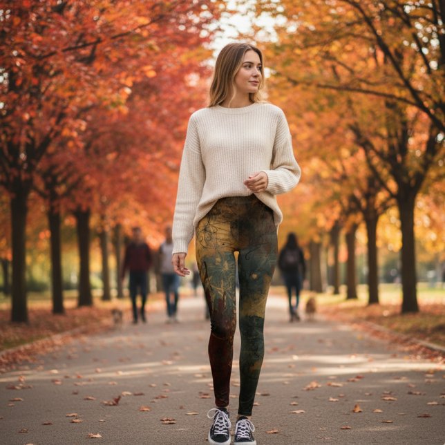 Steampunk Castle Leggings - Victorian Gothic (Von Creator hochgeladen)