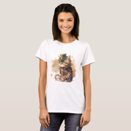 Steampunk Cat Adorable und Niedlich T-Shirt