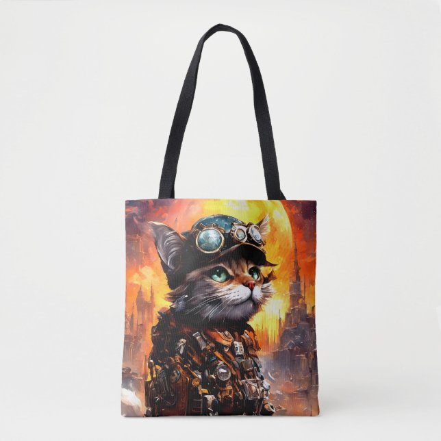 Steampunk Cat II (Vorderseite)