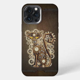 Steampunk Cat iPhone 13 Pro Max Hülle