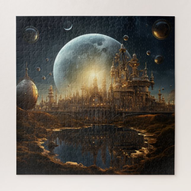 Steampunk Celestial Puzzle (Vertikal)