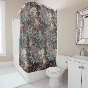 Steampunk Chintz Traube Duschvorhang