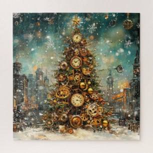 Steampunk Christmas Tree Puzzle