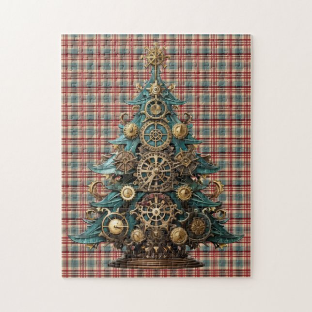 Steampunk Christmas Tree Puzzle (Vertikal)