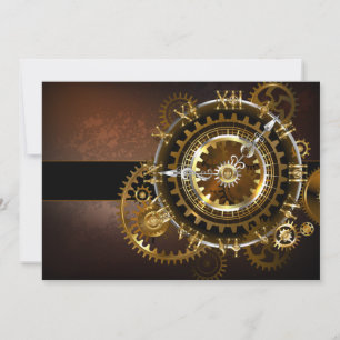 Steampunk clock ankündigung