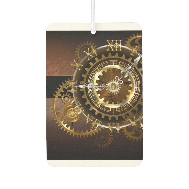 Steampunk clock autolufterfrischer (Vorderseite)