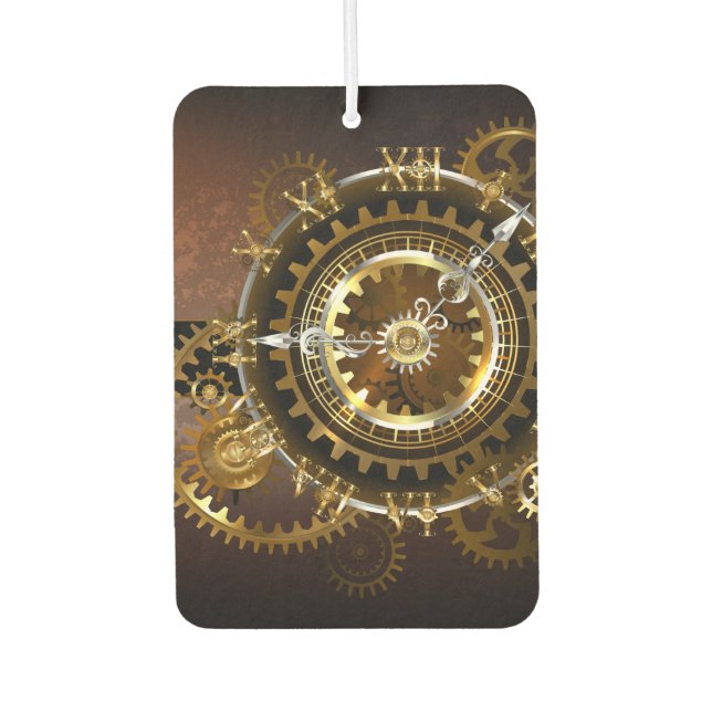 Steampunk clock autolufterfrischer (Vorderseite)
