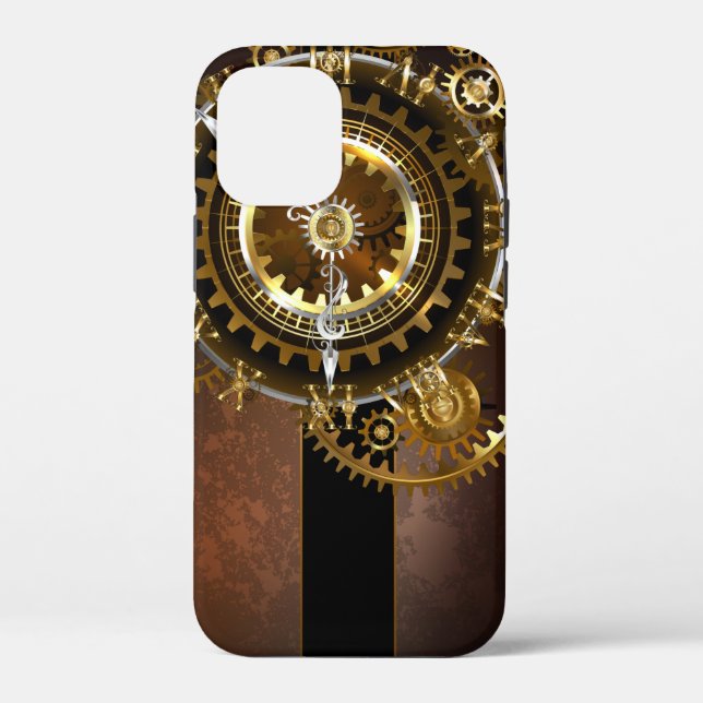 Steampunk clock Case-Mate iPhone hülle (Rückseite)