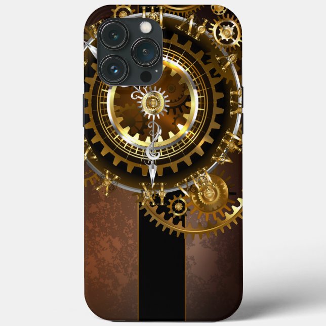 Steampunk clock Case-Mate iPhone hülle (Rückseite)