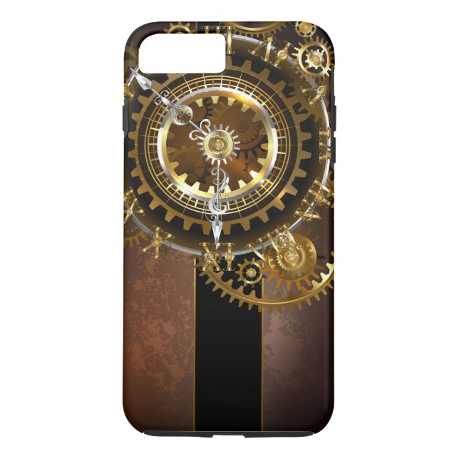 Steampunk clock Case-Mate iPhone hülle (Rückseite)