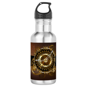 Steampunk clock edelstahlflasche