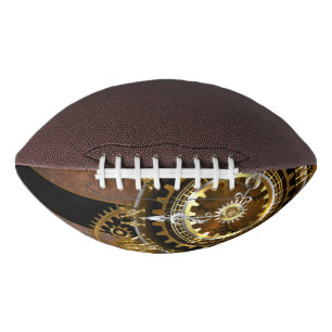 Steampunk clock football