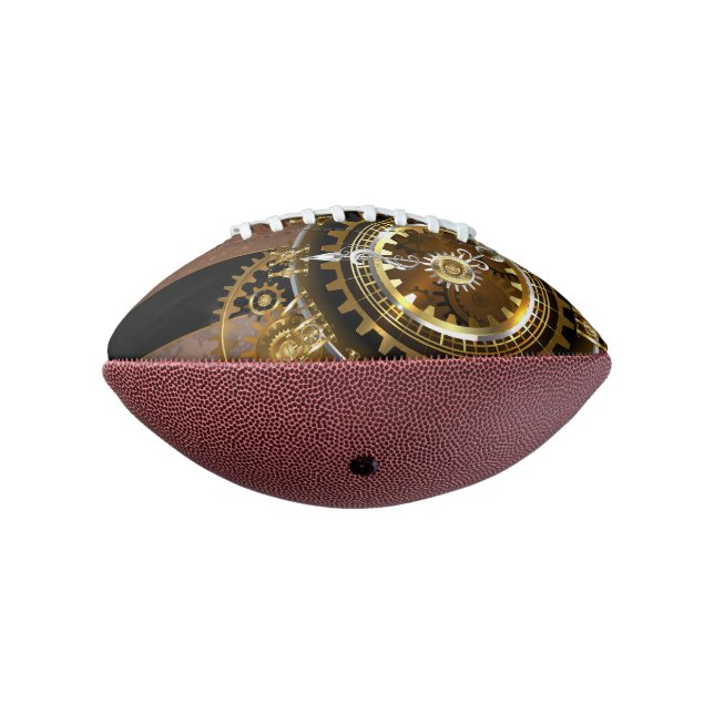 Steampunk clock football (Gedreht 270)