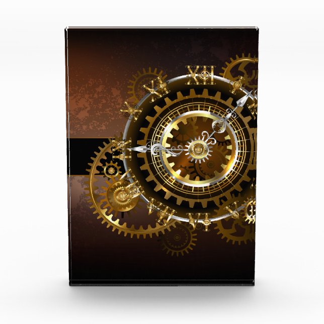 Steampunk clock fotoblock (Vorderseite)