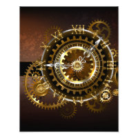 Steampunk clock