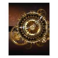 Steampunk clock