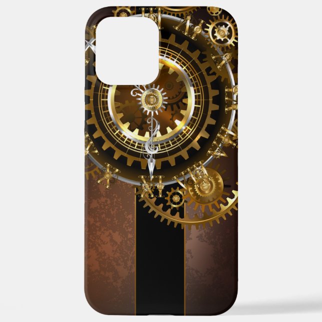 Steampunk clock iPhone hülle (Rückseite)