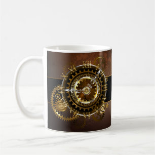Steampunk clock kaffeetasse
