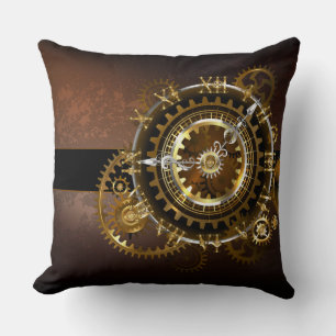 Steampunk clock kissen