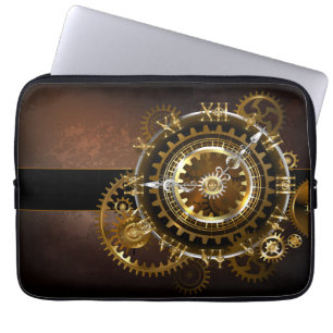 Steampunk clock laptopschutzhülle