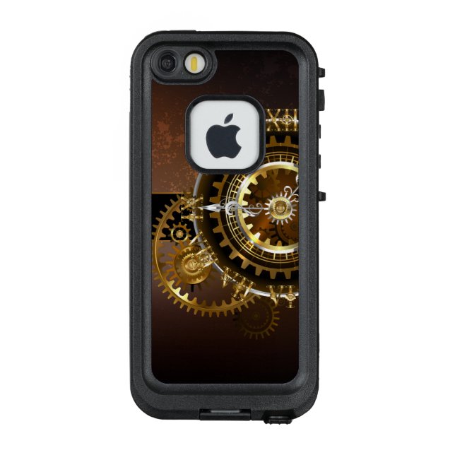 Steampunk clock LifeProof iPhone hülle (Rückseite)