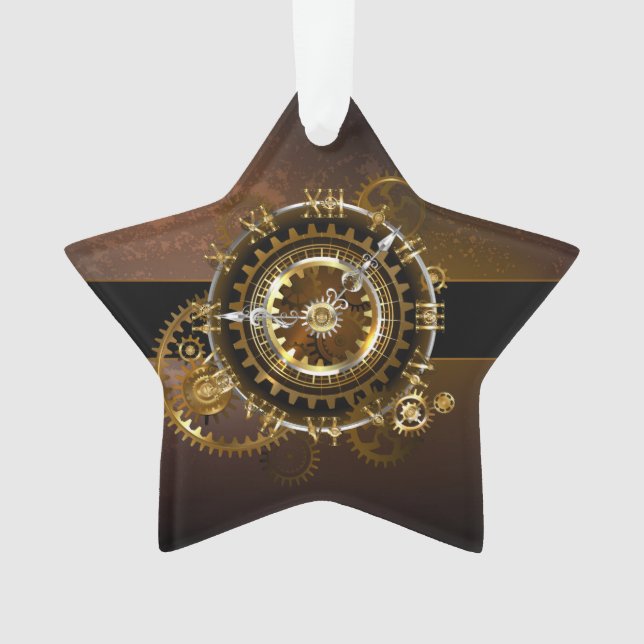 Steampunk clock ornament (Vorderseite)