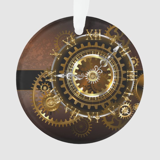 Steampunk clock ornament (Vorderseite)