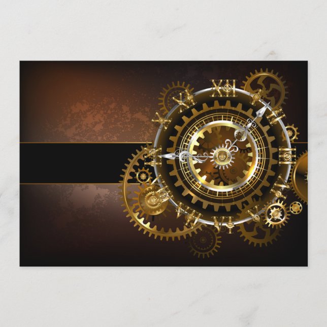 Steampunk clock programm (Vorderseite)