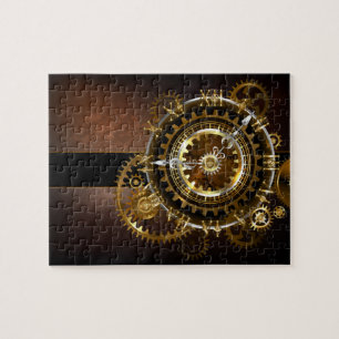 Steampunk clock puzzle