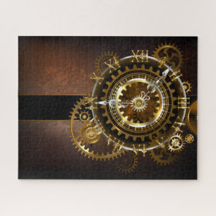 Steampunk clock puzzle