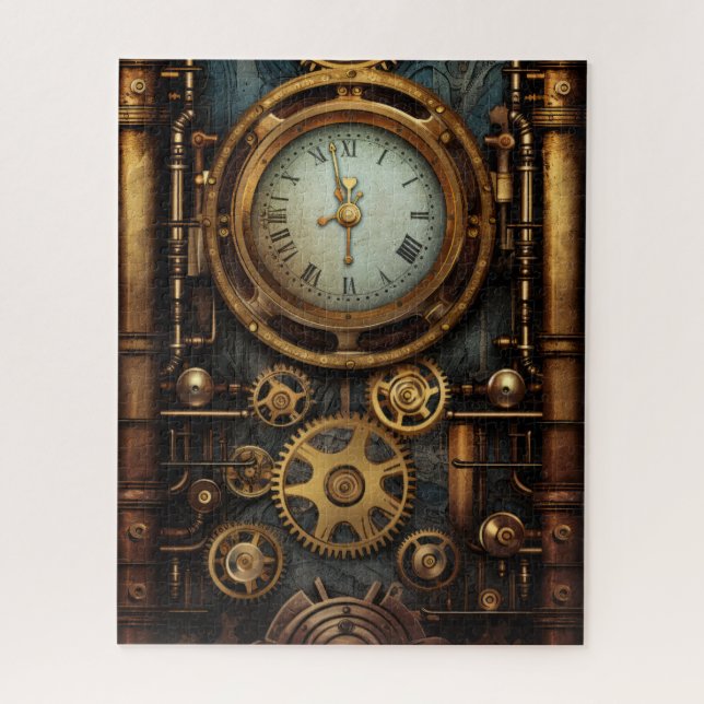 Steampunk Clock Puzzle (Vertikal)